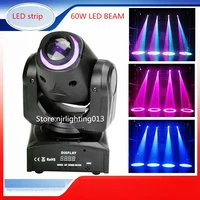 led strip 60w rgbw led moving head light stage party dj wash gobo beam lighting