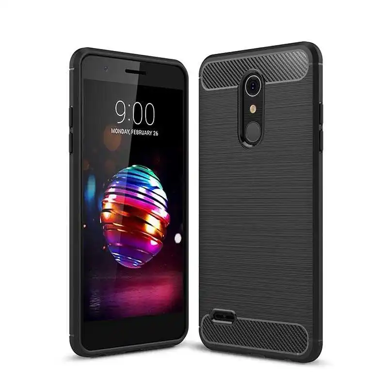 Mokoemi Shock Proof Soft Silicone 5.3&quotFor LG K10 2018 Case For Cell Phone Cover |