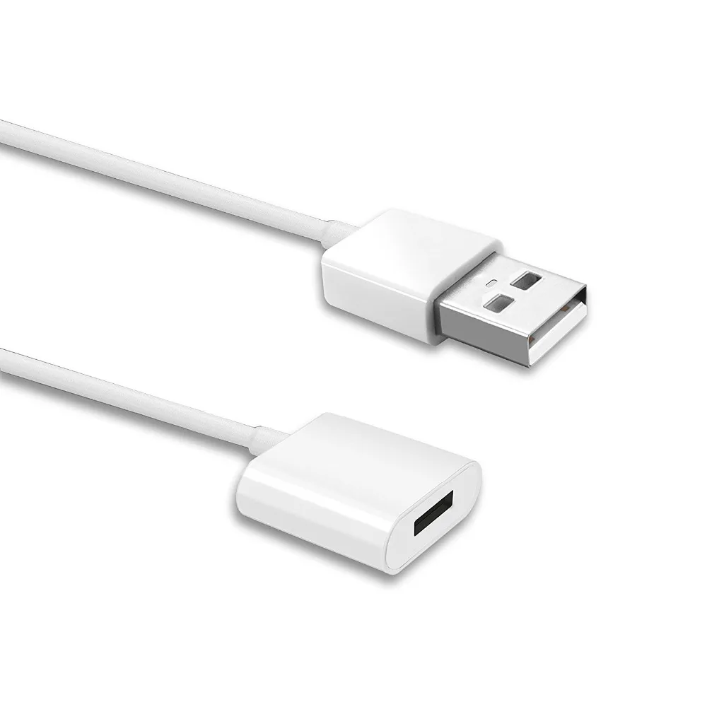 1M Pencil Charger Cable Adapter for iPad Pro 12.9 10.5 inch Male to Female Extension USB Charging Cord Apple Pen iPencil | Электроника