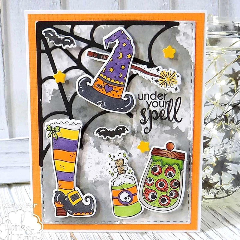 Металлические Вырубные штампы JMCRAFT паутина Сделай Сам Скрапбукинг ручная работа