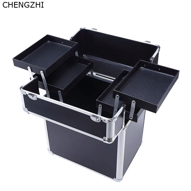 CHENGZHI модный косметический чехол на колесиках для макияжа переносной