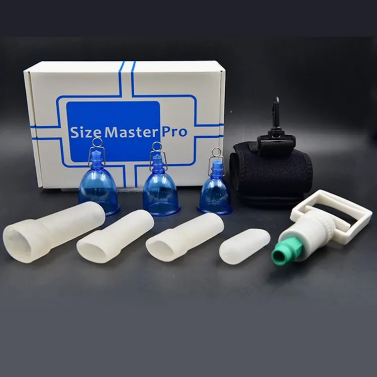 Penis Enlargement Size Master MAX Male Stretcher Extender Enlarger Hanger Enhancement Pump with Vacuum holder SizeMaster