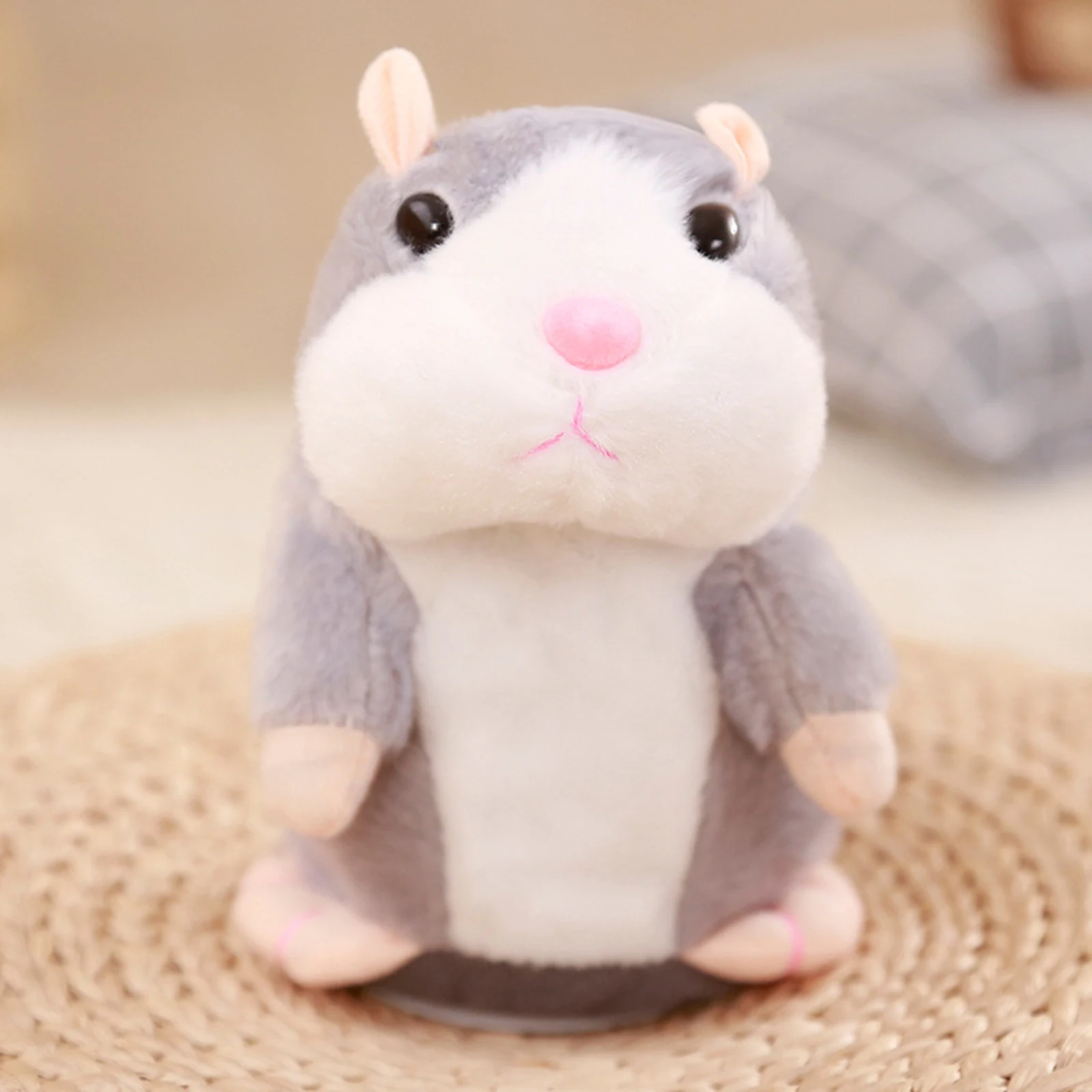 

Talking Hamster Repeats What You Say Electronic Plush Toy baby toy baby toys 6 12 months 6 months baby toys