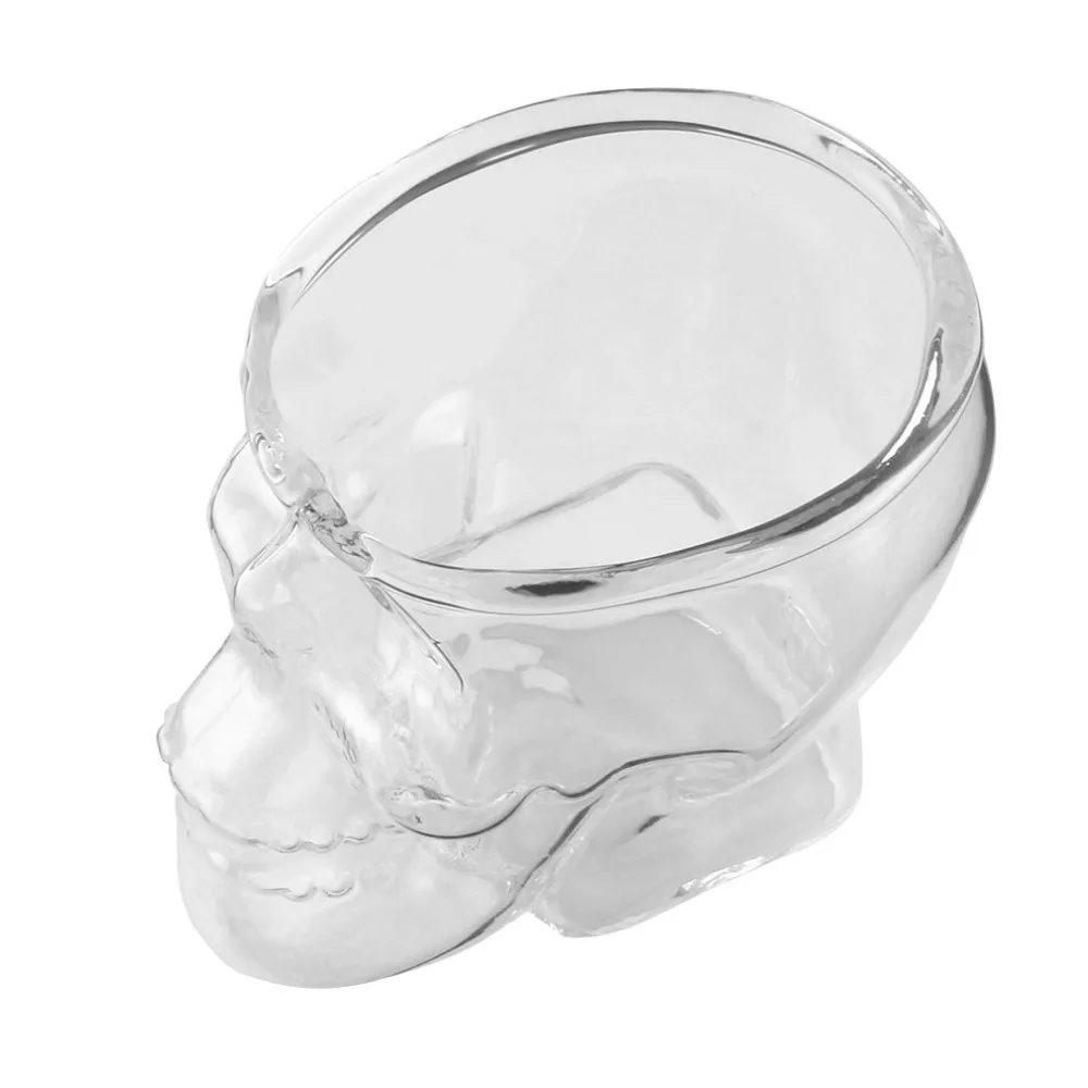 Прозрачный мини-стакан в форме головы виски винный бар и вечерние чашки идеально