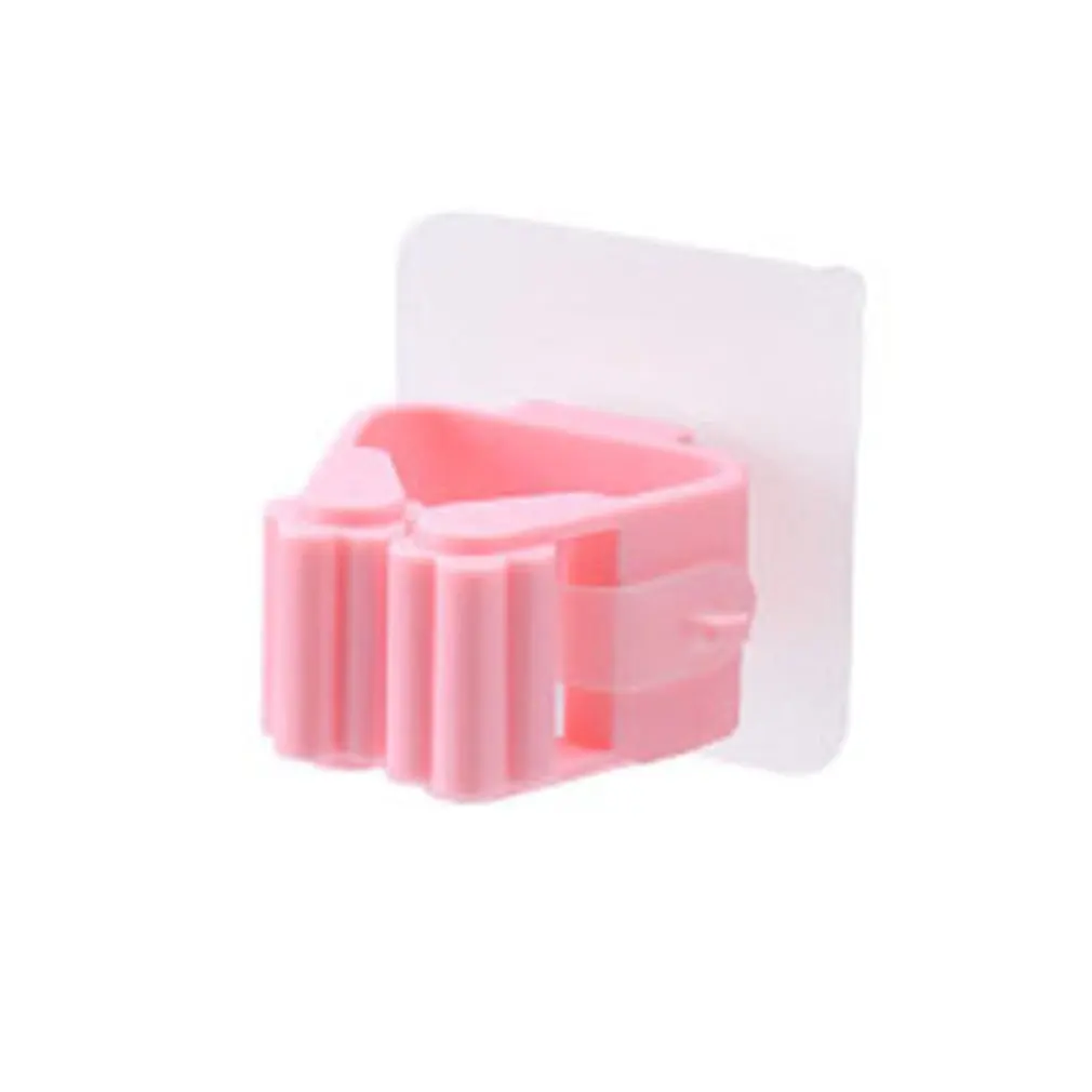 Настенный держатель для швабры пластиковая вешалка уборки метлы крепкая