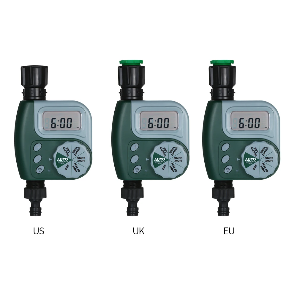 Automatic Water Timer Outdoor Garden Irrigation Controller 1-Outlet Programmable Hose Faucet Watering | Дом и сад