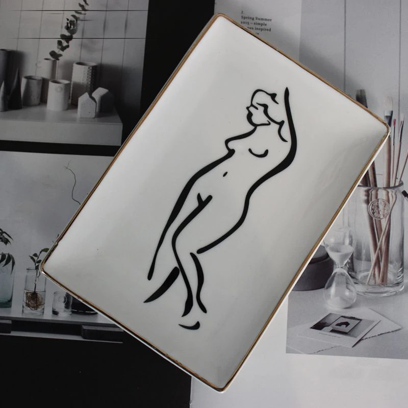 

Керамический лоток для хранения ювелирных изделий для девочек