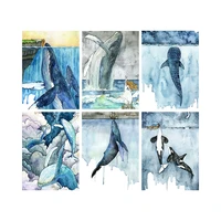full squareround cartoon whale diamond embroidery 5d diy diamond painting mosaic home decoration gift new christmas gifts