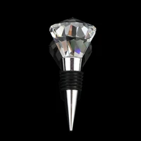 mail box paking for diamond crystal wine stopper for bottle seal eco friendly crystal pineapple