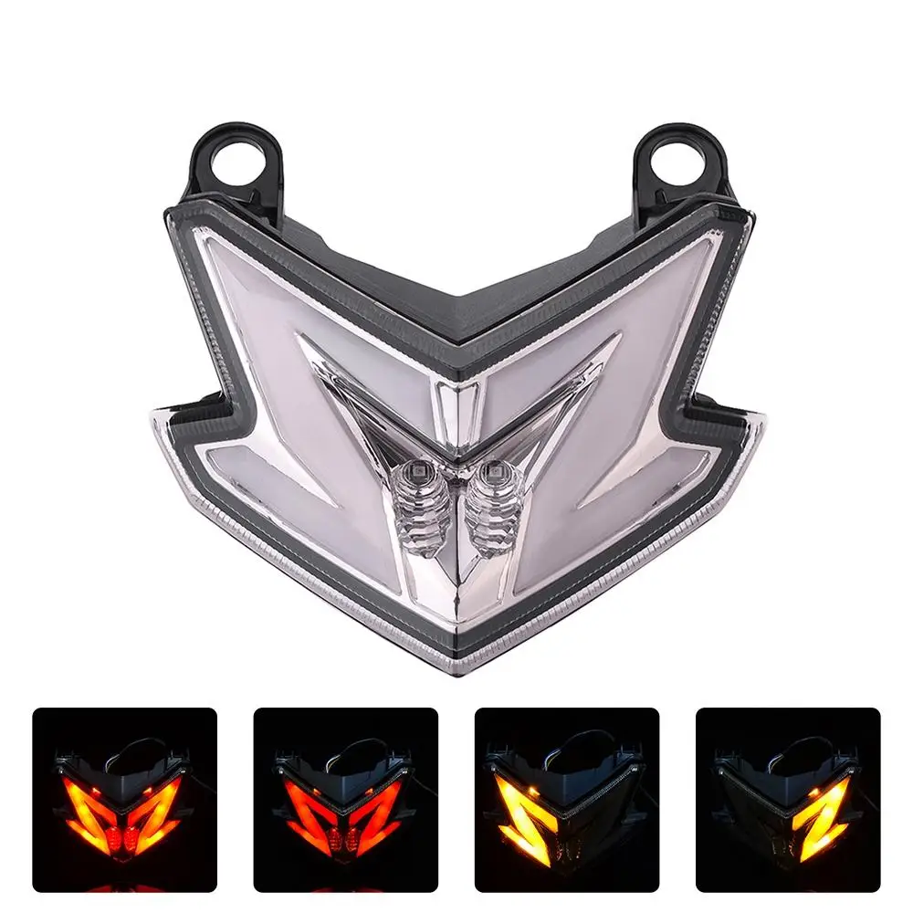 Мотоцикл Встроенный задний фонарь Поворотная сигнальная лампа для Kawasaki Z800 ZX6R 636