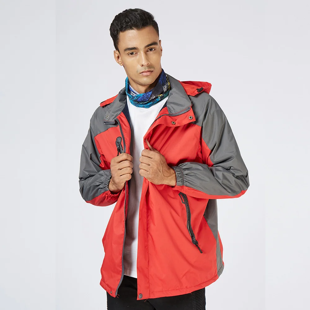 Мужская Осенняя Женская Куртка Jaqueta ветровка с капюшоном пальто туристическая