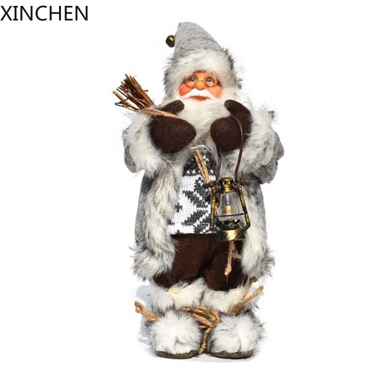 

Новогодние и рождественские украшения для дома, 25 стилей, высота 30 см, кукла Санта-Клауса, детские подарки, украшения для окон, Рождество, 2022