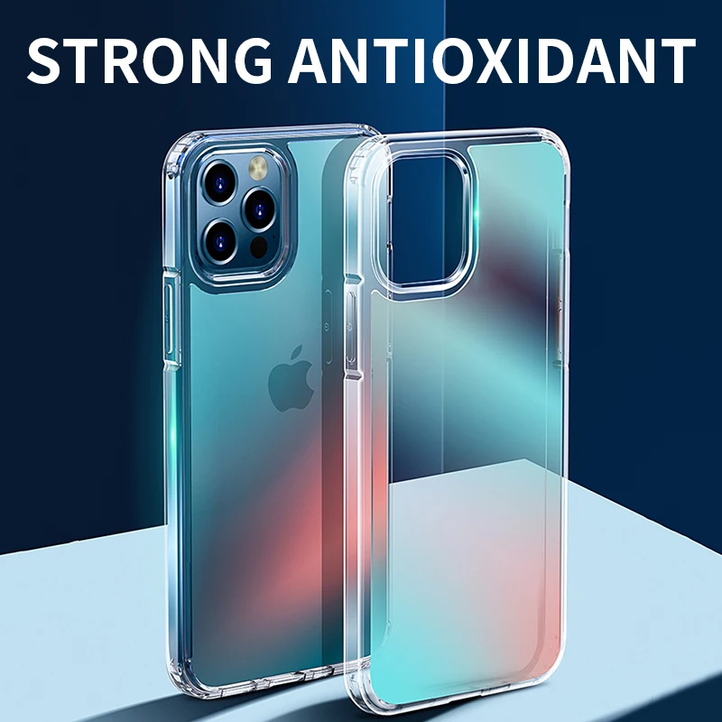 

Luxury Shockproof Carmera Lens Protection TPU Mobile Phone Case For iPhone 12 Pro Max Mini 11 Smartphone Back Cover Fundas Coque