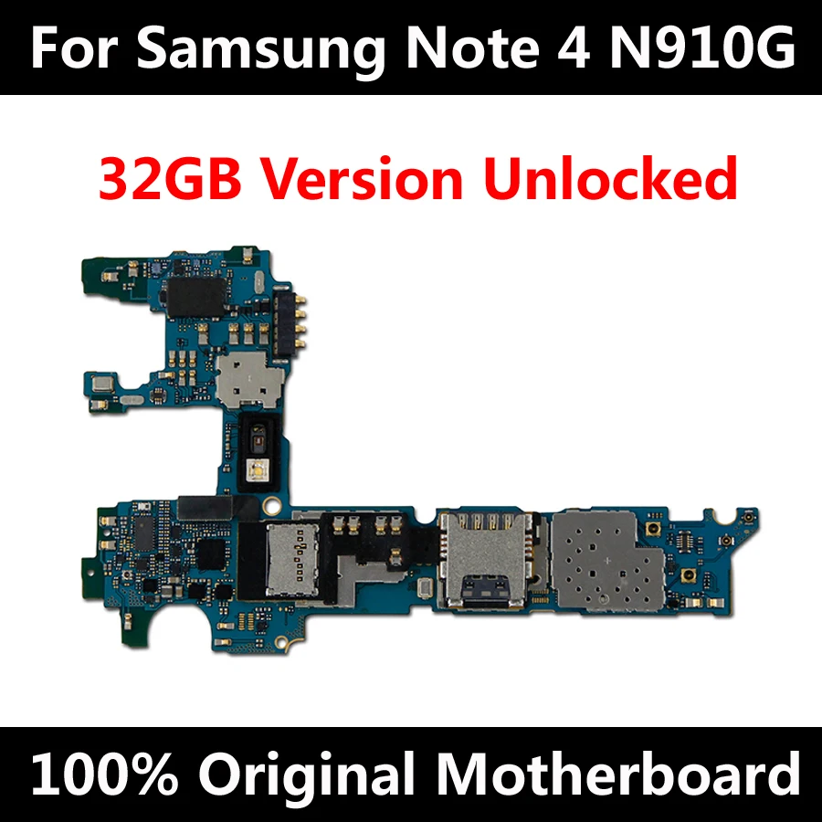 Новое поступление материнская плата для оригинального Samsung Note 4 N910G полностью