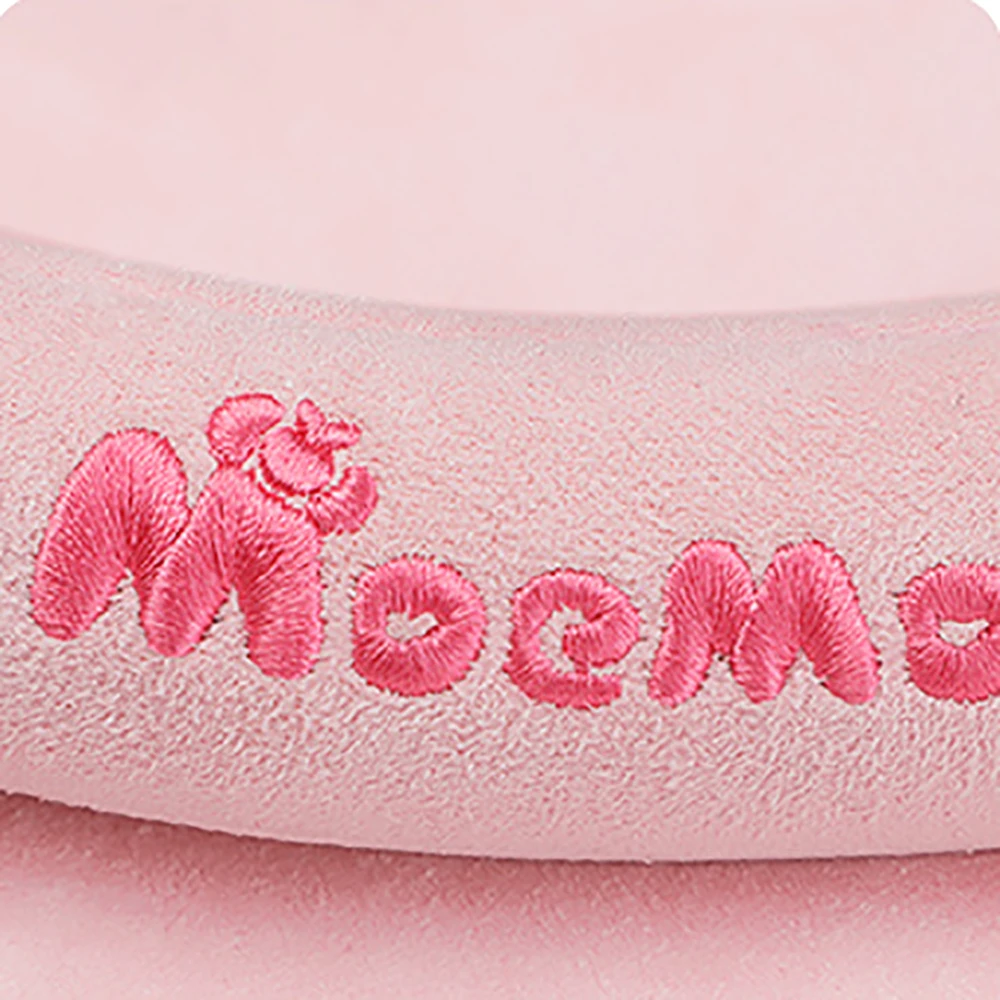 

QFHETJIE Car Steering Wheel Cover Cute Suede Lady Breathable Non-slip Sweat-absorbent Fashion Interior