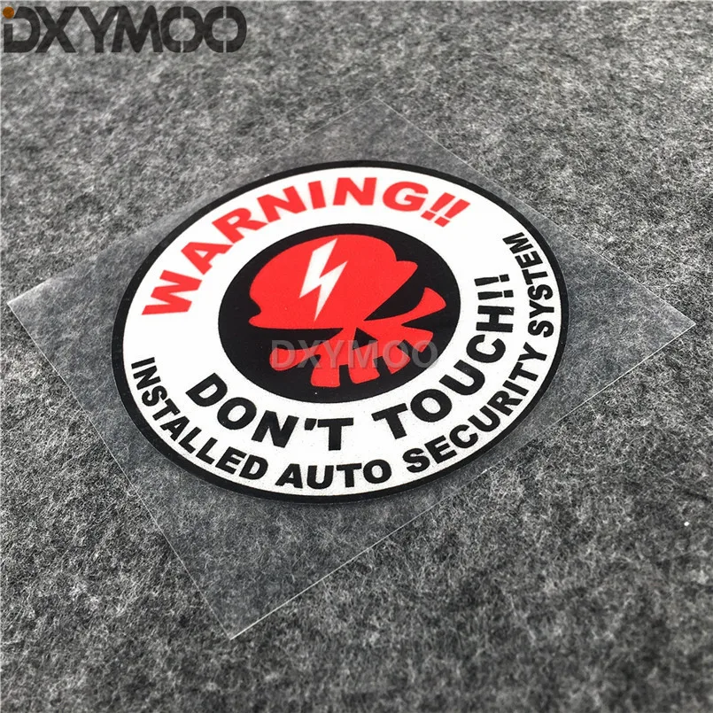 Автомобильный Стайлинг Виниловая наклейка Предупреждение ющая система