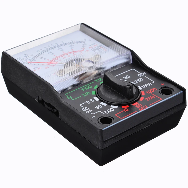 1 шт. указатель Дисплей аналоговый мультиметр AC DC Вольт электрическая цепь мульти