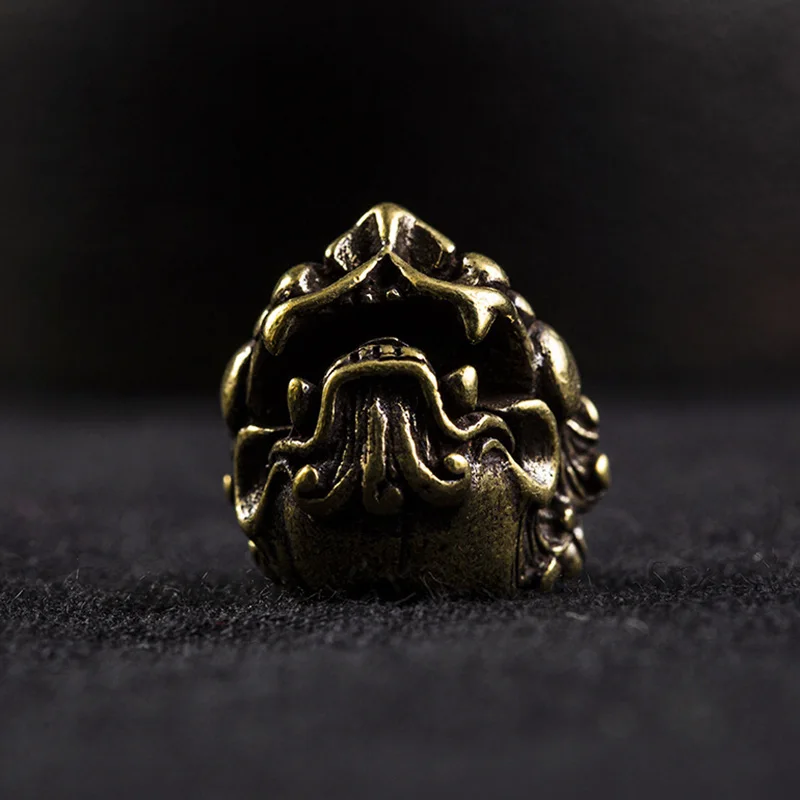 Бронзовая подвеска в виде льва стиле панк-рок аксессуары винтажная медная