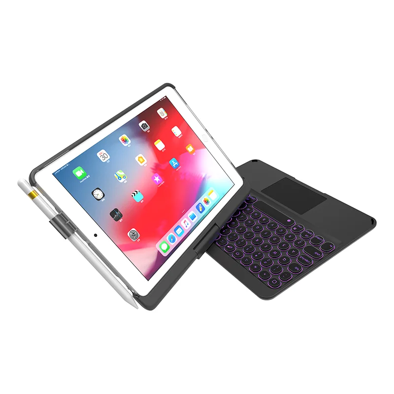 Для iPad 9 7 2018 2017 Pro Air 1 2 Чехол с поворотом на 360 градусов из ПУ ТПУ чехол подставка