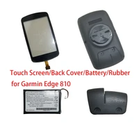 back coverno batterytouch screenbatteryusb rubber cover for garmin edge 810 bike gps computer replacement parts