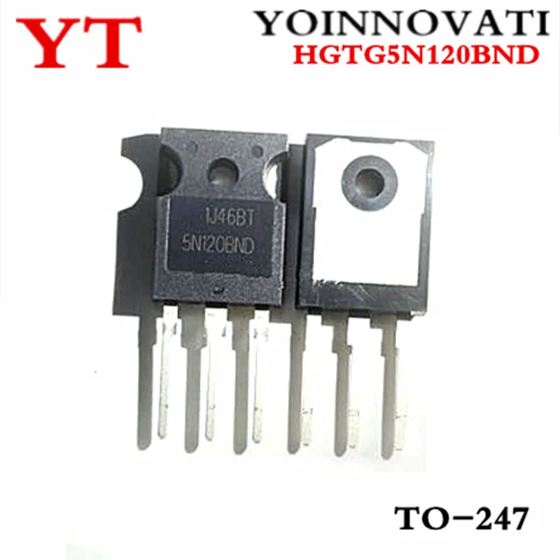 10 шт./лот HGTG5N120BND 5N120BND TO 247 IC лучшее качество|Интегральные схемы| |