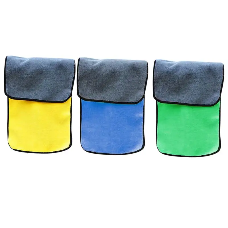 

Car Wash Microfiber Towel Kitchen Cleaning Polishing Drying Cloths Dish Home Office Washing Tool