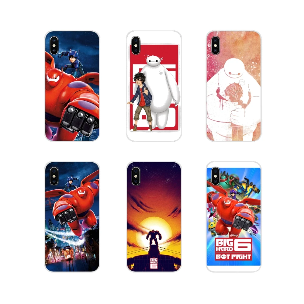 Аксессуары чехлы для телефона с изображением мультфильма Большой Герой Apple IPhone X