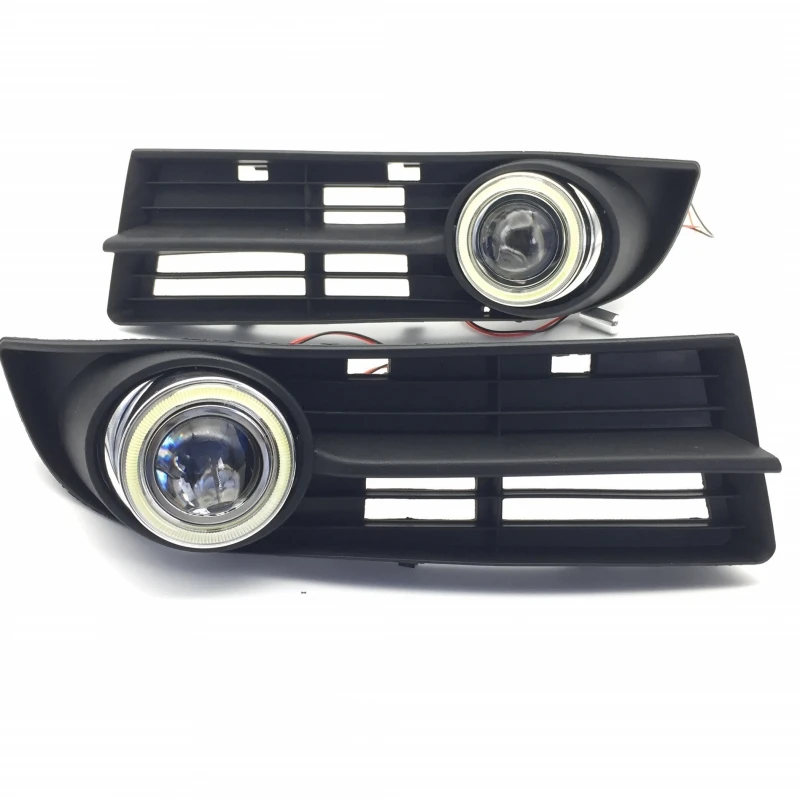 Светодиодсветодиодный дневные ходовые огни eeMrke ангельские глазки для Volkswagen VW Caddy