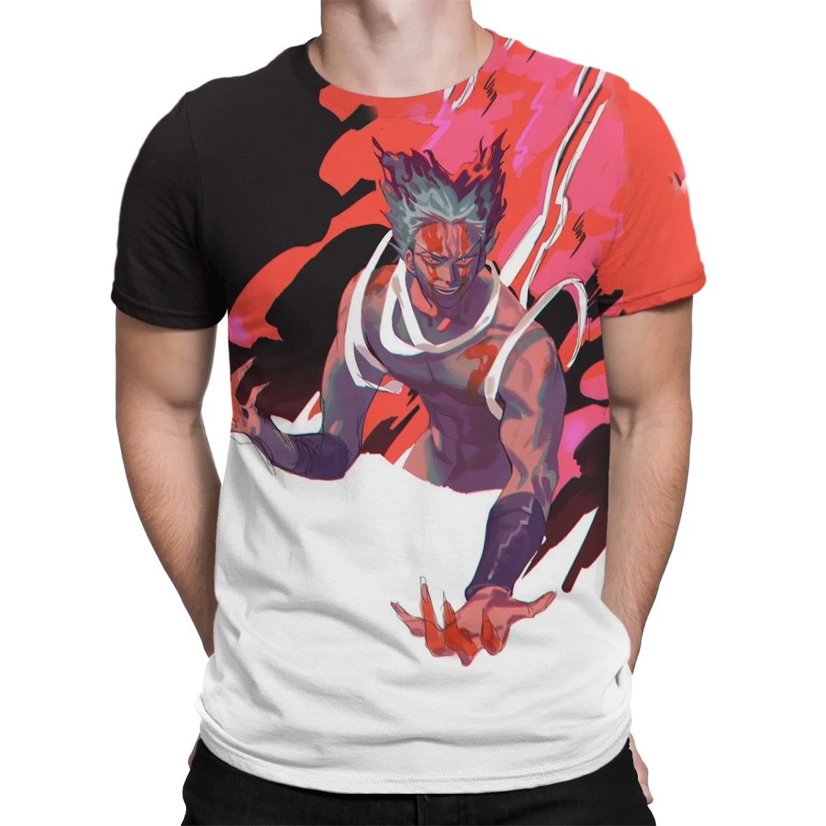 

One-Punch Man Summer Streetwear Oversized T Shirt Anime 3D Print Harajuku T-Shirt Boys Fashion Casual Short Sleeve Mens Clothing