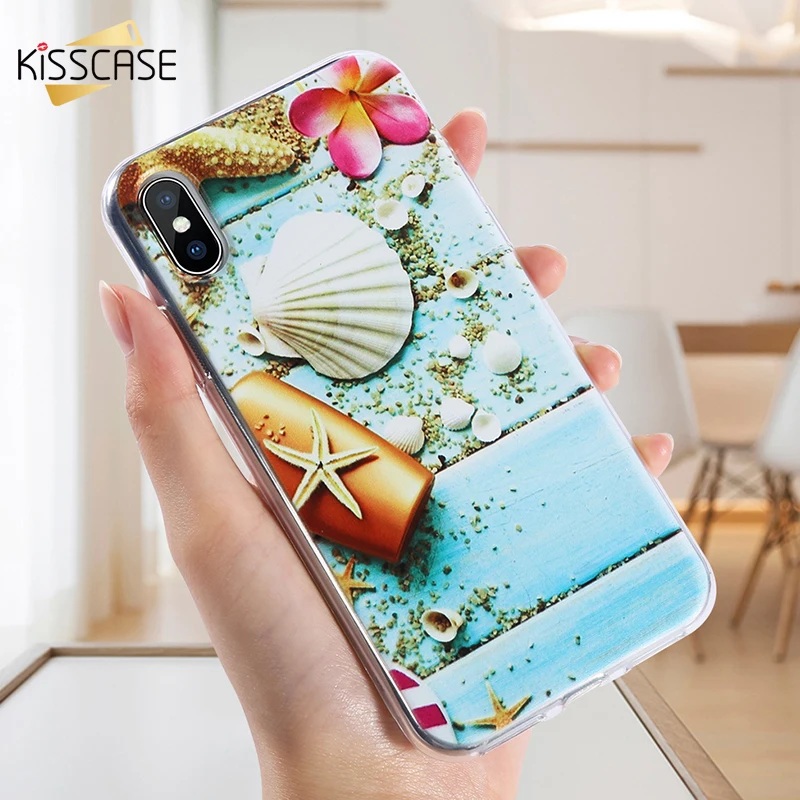 Цветной мягкий чехол KISSCAS для samsung Note 10 Note10 Pro S9 S8 S7 Edge S10 девочек Plus 3a на самсунг