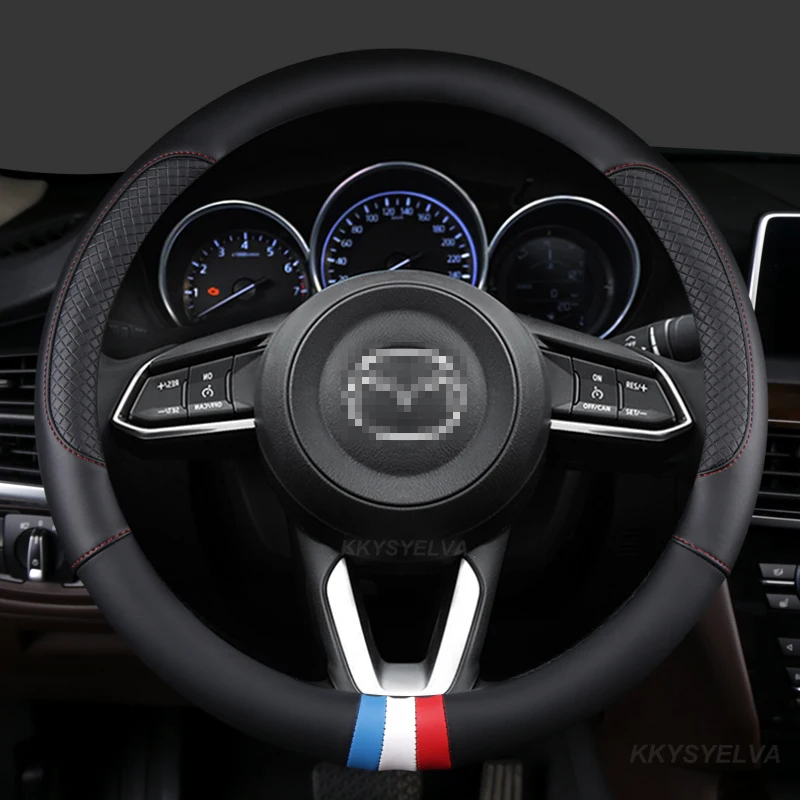 

Для Mazda 2 3 6 Axela Atenza Demio CX-3 CX-4 CX5 CX 5 CX-5 кожаные автомобильные аксессуары