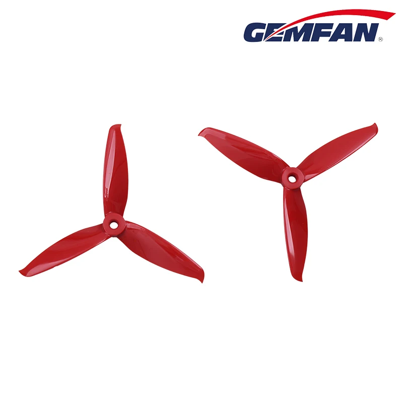 2 пары Gemfan Flash 5152 пластик 3 Лопасти Cw Ccw Пропеллер Опора совместимый 2205 бесщеточный