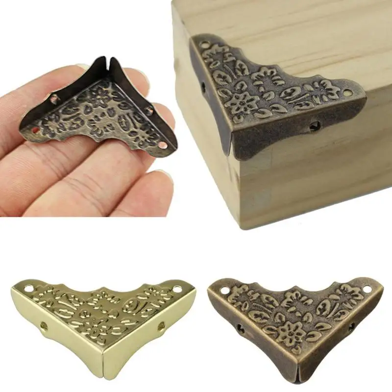 Набор из 4 предметов металлические защитные уголки для книг скрапбукинга