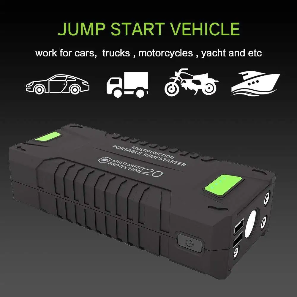 Автомобильный усилитель аккумулятора 20000 а пиковый ток мАч 12 вольтовый