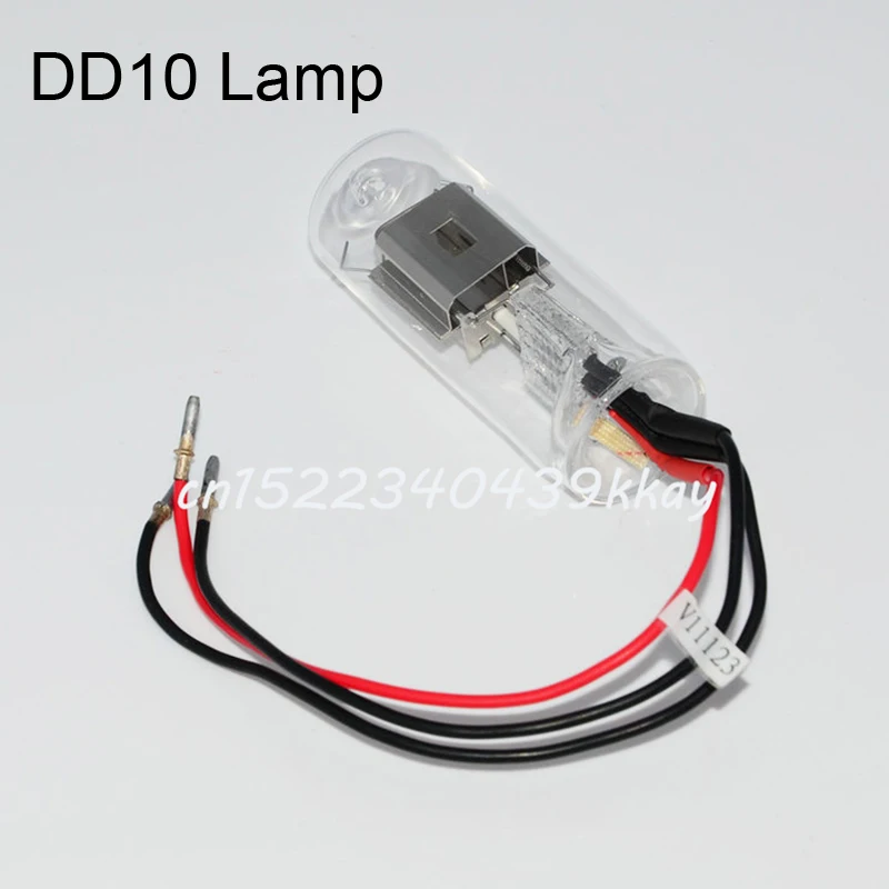 DD10 lamp DD2.5 dd10 ксеноновая лампа УФ спектрофотометр аксессуары студенческий эксперимент дейтерия лампа для 752N 754N 756MC 751GD оборудования - Испускаемый цвет: DD10 lamp