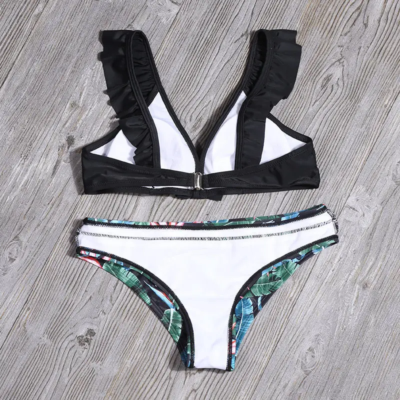 

Tankini Swimsuits Women Ruffle Bikini 2020 Push Up Swimsuit Separate Swim Suit Women Swimwear Bathing Swimming Suit Swim Wear