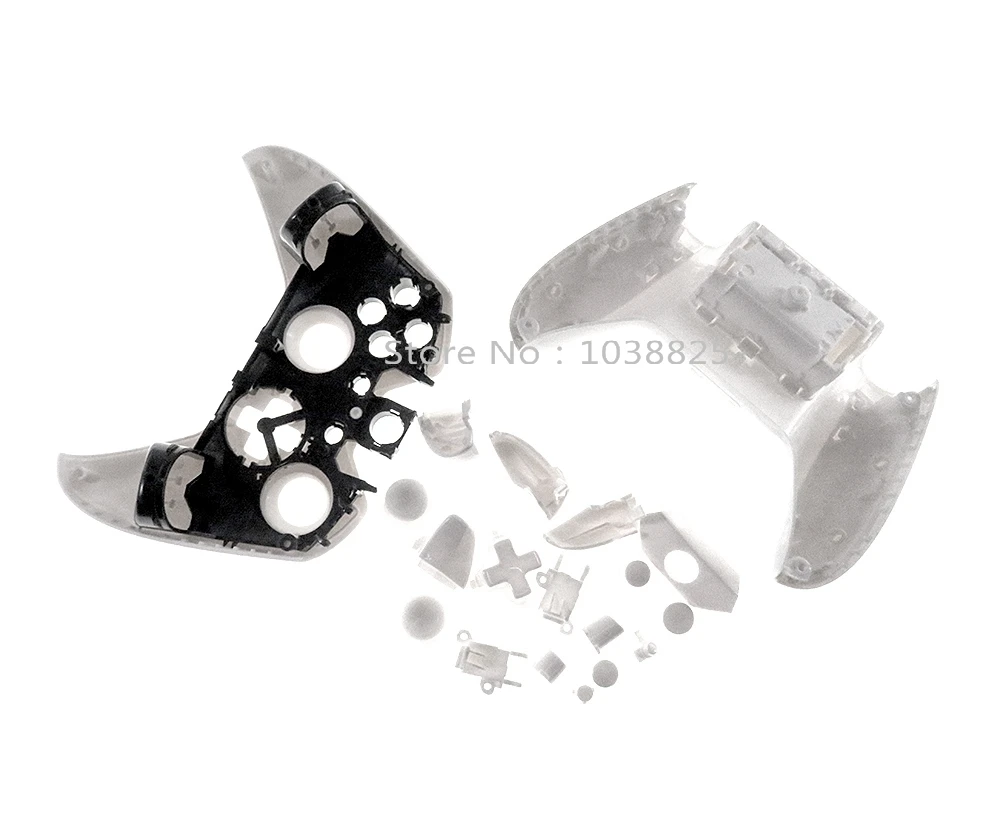 Сменный черный белый чехол с полным покрытием корпуса комплектом кнопок для