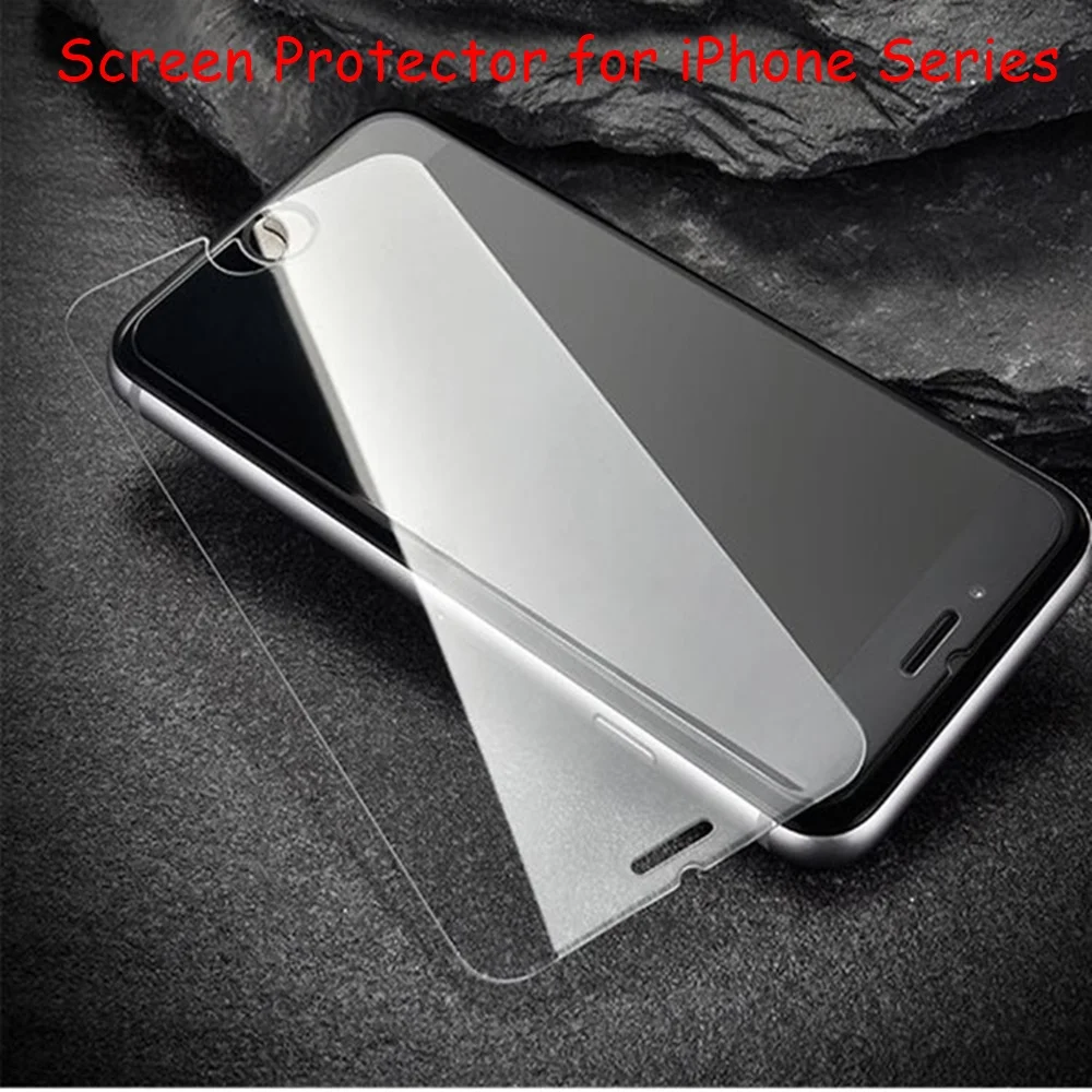 Закаленное стекло 9H HD для iPhone 7 Plus 8 6 S Защитное экрана телефона пленка 4 4S 5 5c 5S