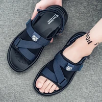 2021 summernew sandals casual high quality sandals flat bottom beach couple shoes man casual sandals