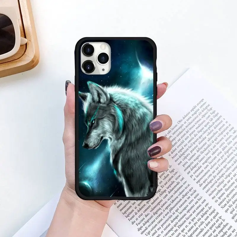 

Wolf Lion Fierce animal Phone Cases for iPhone 11 12 pro XS MAX 8 7 6 6S Plus X 5S SE 2020 XR Luxury brand shell funda coque