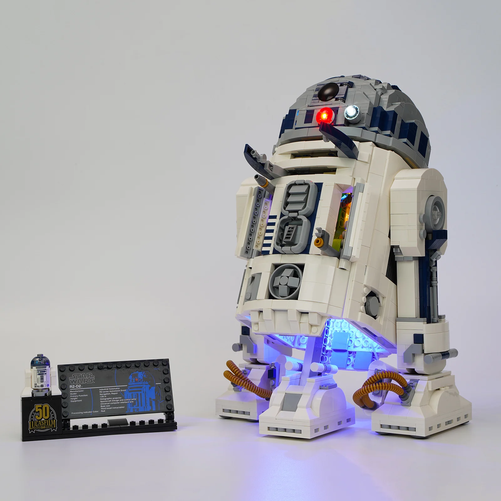

JOY MAGS Led Light Kit For 75308 R2-D2 , (NOT Include Model)