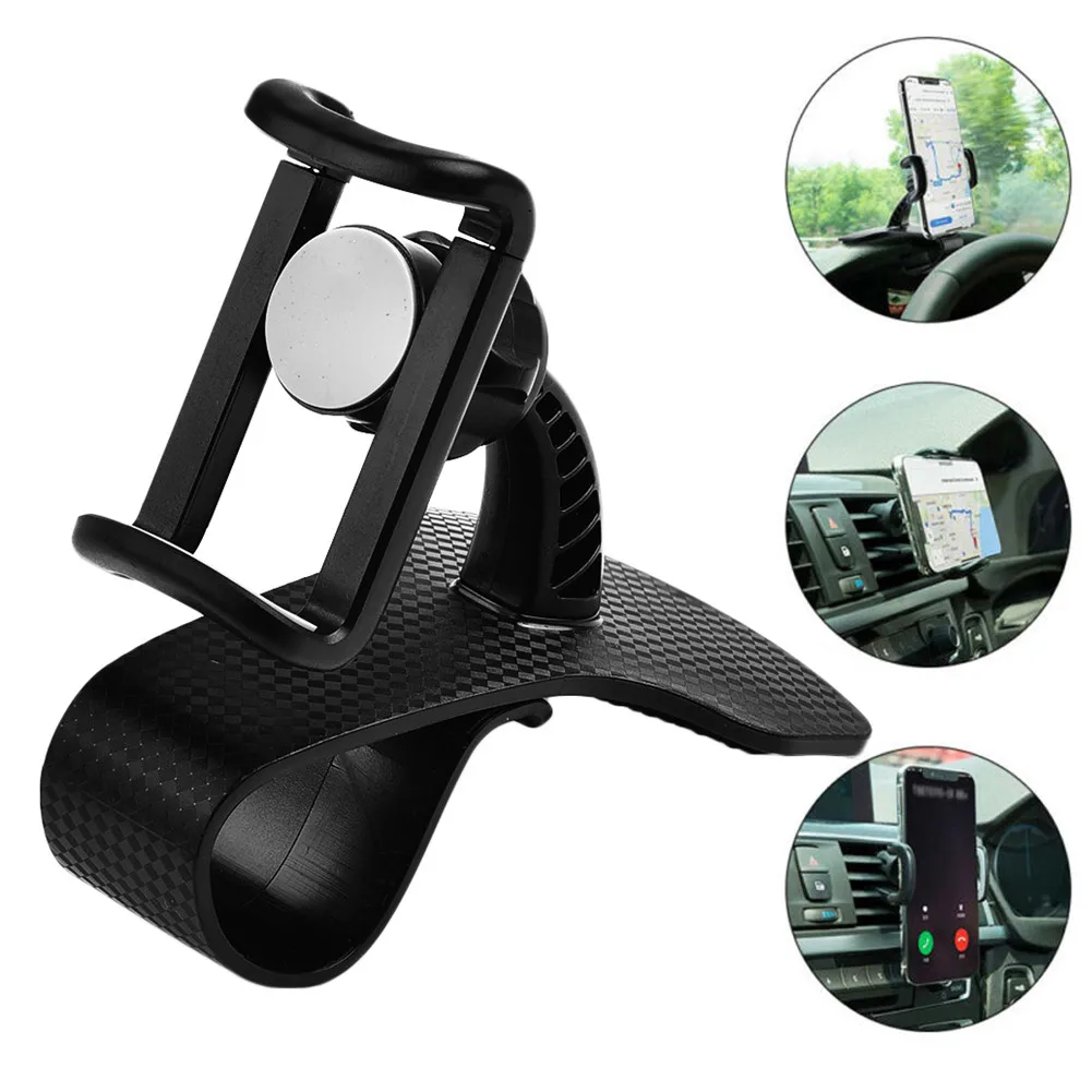 

Clip Holder Phone Dashboard Navigation Rotating Stand Tool 11*8.5*12.5cm