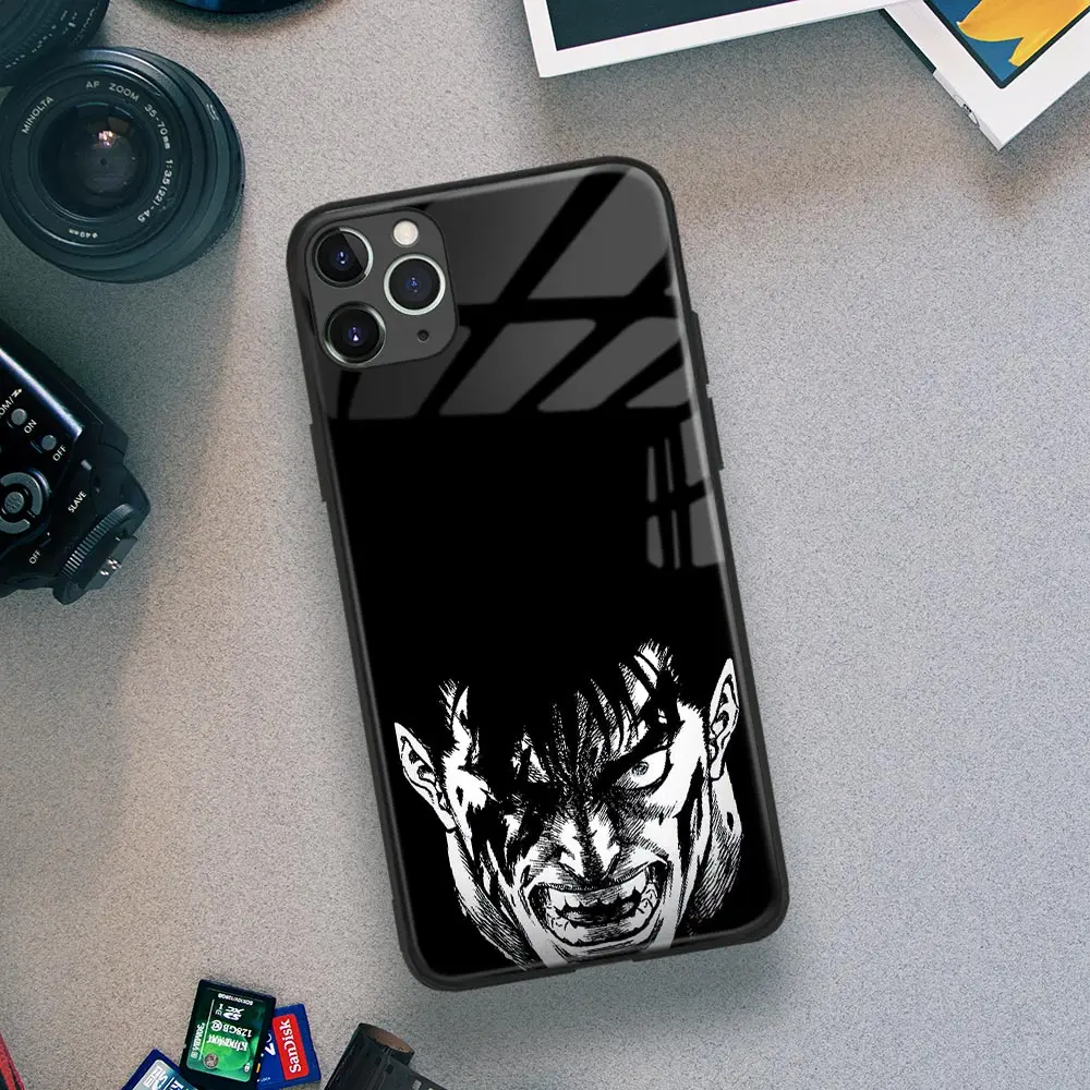 Силиконовый чехол Berserk для IPhone SE 6 7 8 Plus X XR XS 11 12 13 Mini Pro Max Sumsung