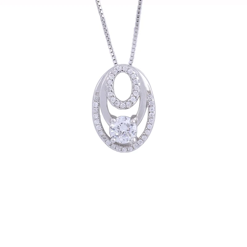 3 овальные круглые ожерелья кольца для женщин из стерлингового серебра 925 пробы с