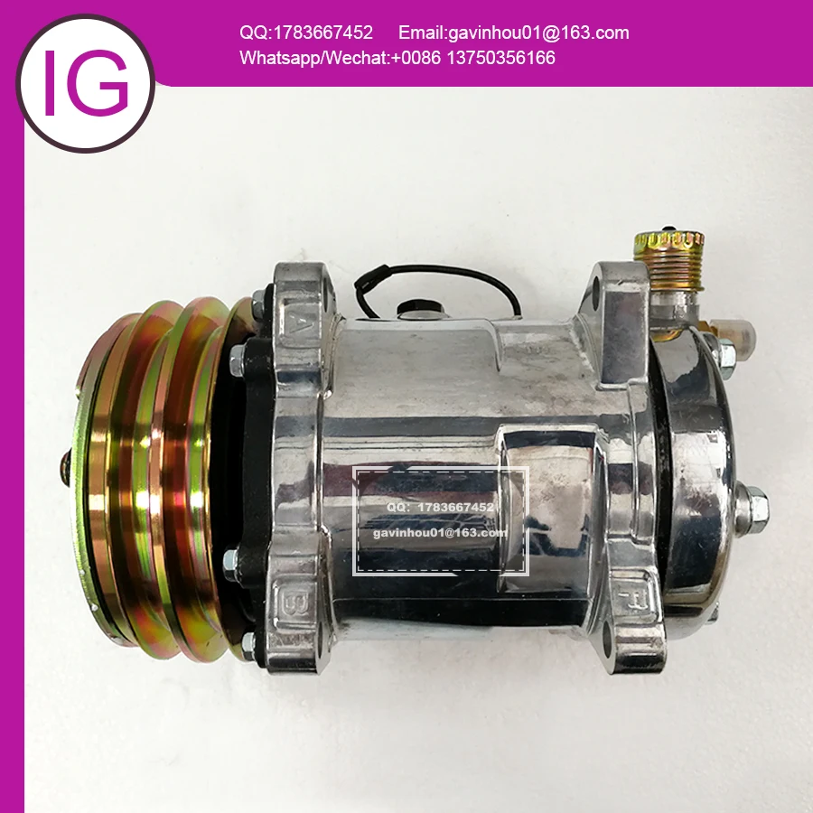Для фототехники 5h14 sanden 508 SD508 тягач экскаватор тяжелый грузовик 12V / 24V 2 Groove V Blet