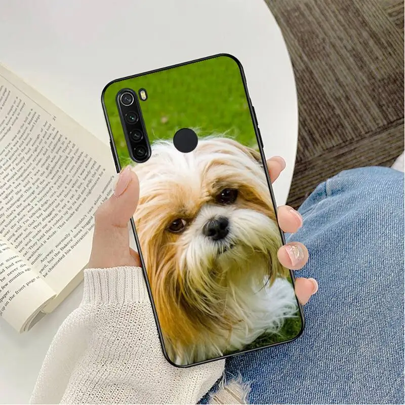 TOPLBPCS мультфильм Shih Tzu собака чехол для телефона Redmi K20 4X GO 6pro 7 7A 6 6A 8 5plus note 9 pro Capa |