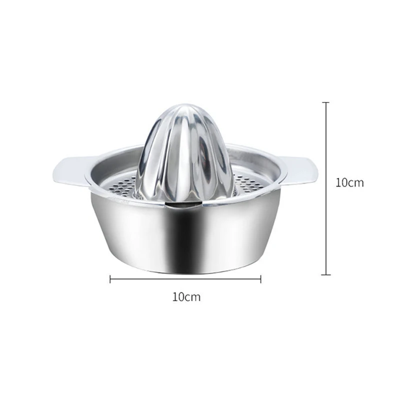 

304 Stainless Steel Fruit Juicer Manual Juicer Juice Cup Fruit Juicer Kitchen Accessories Multifunctional Juicer Lemon Juicer