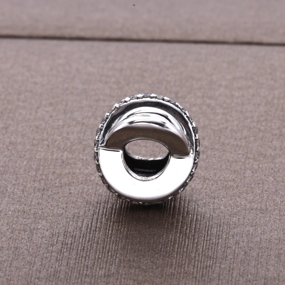 Лунмори 925 стерлингового серебра галактика разделитель бусины Подвески для