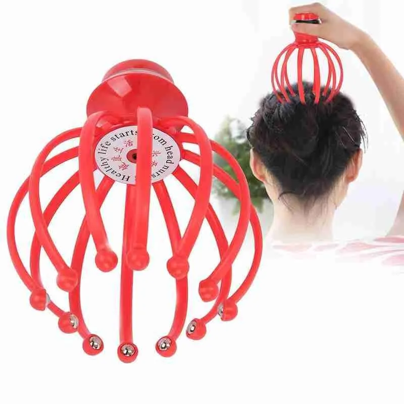 

Electric Head Scalp Massager USB Vibration Head Massage Loss Hair Relief Massager Back Device Stress For Prevent Body Fatig K0O2