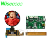 wisecoco 1 39 inch round display amoled micro oled 454454 circle circular screen mipi controller board